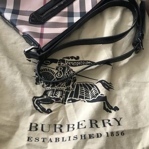 Authentic Burberry cross body bag